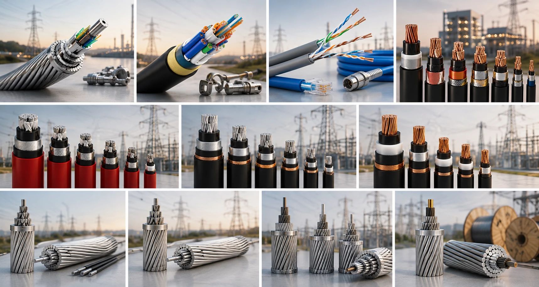 Power Cable & Optical Fiber